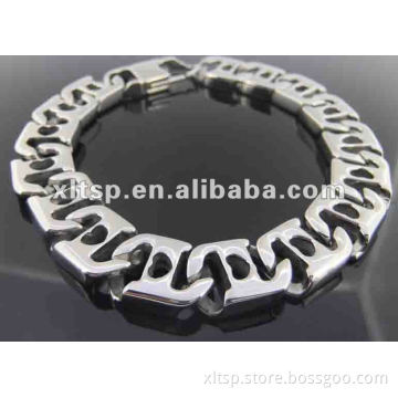 TS79 Stainless Steel Casting Chains Bracelet for Mens